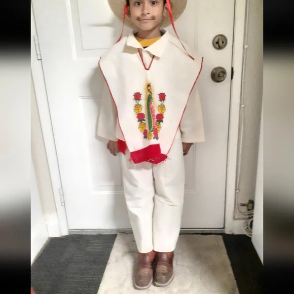 Boys Traditional Mexican Outfit. TRAJE DE SAN JUAN DIEGO TALL 8 - Picture 1 of 9